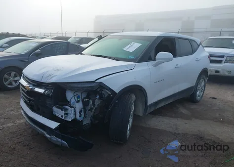 2020 Chevrolet Blazer Fwd 2Lt z USA, uszkodzony, nr VIN 3GNKBCRS7LS530608